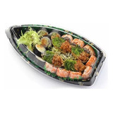 Envase Barco Mediano Para Sushi - Pack 10 Unidades