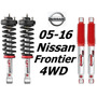 Amortiguadores Aspirales  Nissan Frontier 2005 2016 A28 Dias nissan FRONTIER