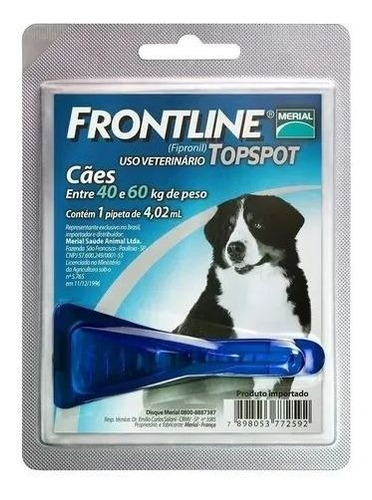 Frontline Topspot 40 Kg Merial