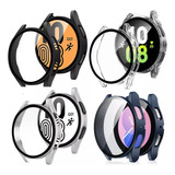 4 Funda Para Samsung Galaxy Watch 4 5 40mm 44mm Case