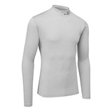 Camiseta Térmica De Compresión Para Hombre - Gris Ceniza - T