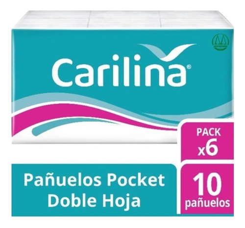 Pañuelos Elite Carilina 6x10 Unid Pack 12 Paquetes. 