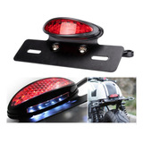 Lanterna Led Freio Placa Harley Custom Vintage Shadow Bobber