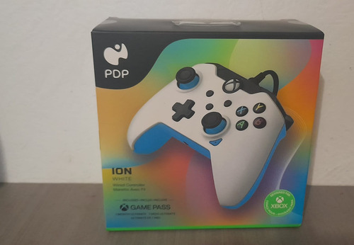 Control Alambrico Pdp Ion White Xbox One 