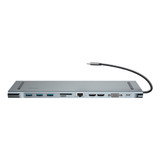 Adaptador Cabo De Rede Notebook Macbook Usb-c Ethernet Base