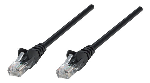 Ic - Cable De Red Patch Cat6a Rj45 3.0m Sftp Blindado Negro