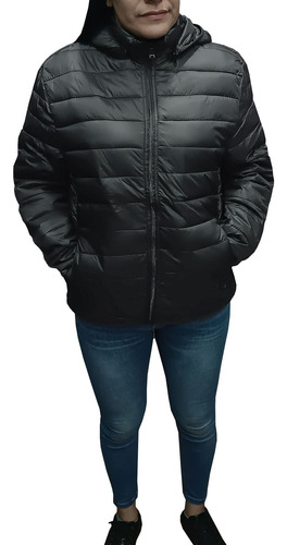 Campera Inflada Mujer Ultra Liviana Impermeable Abrigo Moda