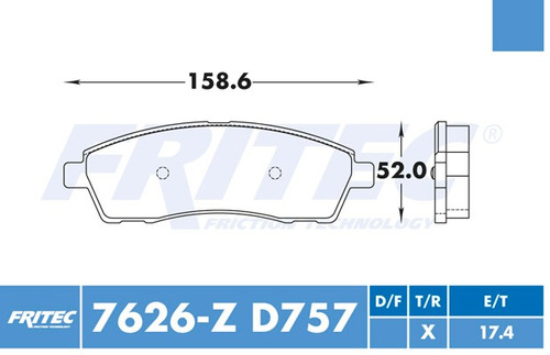 Balatas Trasero F-250 Super Duty 2003 5.4l Ceramic Hd