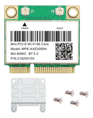 Tarjeta Wifi 6e Mpe-axe3000h Pci-e Wifi 5.2 Ax210 Network Ca