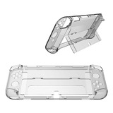 Pack Carcasa Protectora Para Nintendo Switch Oled + Lamina