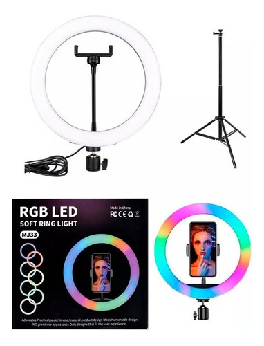 Aro Fotografía Luz Trípode Selfie Soporte Celular Rgb