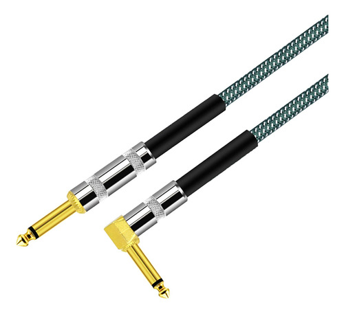 Cable De Guitarra 6,5mm Doble Macho 3m Cable De Amplificador