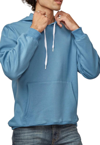 Buzo Hombre Hoodie Algodon Friza Con Capucha Nuevo Abrigado 