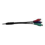 Cable Mini Plug 3.5 Rca 3 Hembra Jack Auxiliar Audio Video