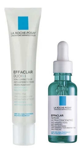 La Roche Posay Serum Effaclar+crema Effaclar Duo X 40ml