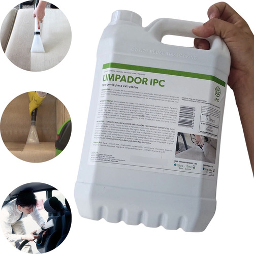 Limpador Detergente Ipc Soteco 5litros P/ Extratoras Sbn0620