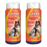 2 Shampoo Lassy Insecticida 350m Holland Pulga Garrapata