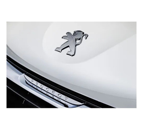 Emblema Logo Len De Capot Para Peugeot Delantero Foto 4
