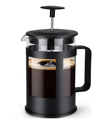 Cafetera Prensa Francesa 350ml En Vidrio Borosilicato Y Inox