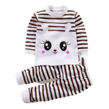 Roupa Infantil Bebê Menina Conjunto Moletom Feminino Branco