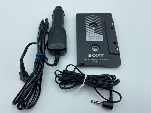 Adaptador De Cassette Sony Cpa-11 Y Eliminador 12v Dcc-e455a