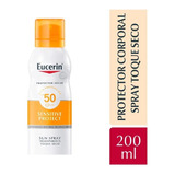 Protector Solar Eucerin Toque Seco Spray Fps50 X 200 ml