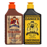 Barba Forte Sh Anti Oleosidade + Condicionador Danger 250ml