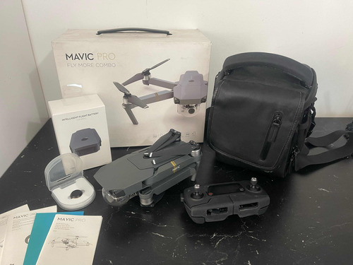 Drone Dji Mavic Pro 4k + Bateria Nova + Acessórios