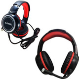 Fone De Ouvido Headset Gamer Celular Usb Boas Cor Preto