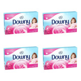 4 Cxs Lenço Amaciante Para Secadora Downy 34 Fls Envio 24hs