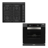 Combo Longvie - Horno Eléctrico He6900g + Anafe A Gas Grafit