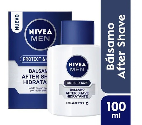 Bálsamo After Shave Nivea Men Protect & Care 100 Ml