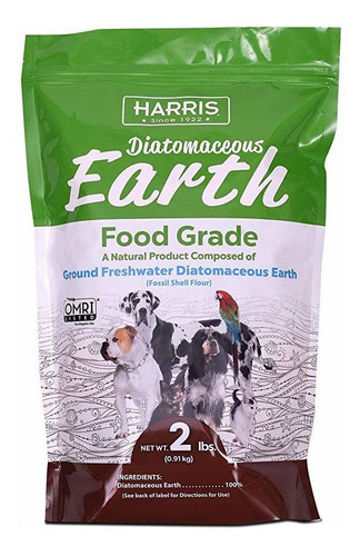 Harris De Grado Alimenticio Tierra De Diatomeas Para Los Ani