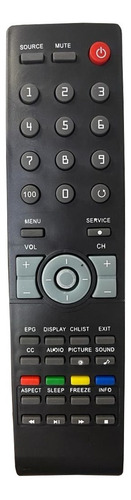 Controle Remoto Compátivel Tv Aoc 7406