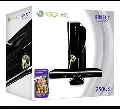 Xbox 360 Special Edition + Kinect 250gb