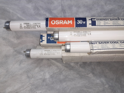 Tubos Fluorescentes Osram 30 Wluz Fría 