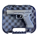 Lanzador Balines Glock 17 Con Maletín Resorte Bbs 6mm