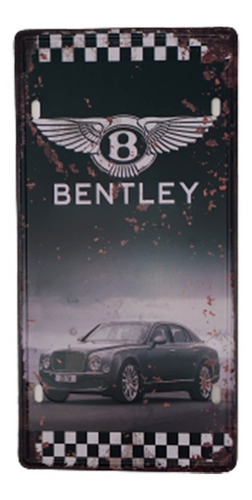 Placas Auto Bentley Moblihouse