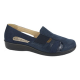 Zapato Chalada Mujer Deco-5 Azul Marino Comfort