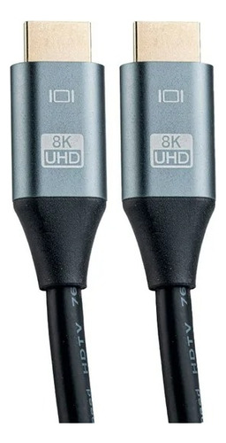 Cable Hdmi 2.1 Ethernet 8k Uhd 60hz Ultra Hd 48gbps 2mts.