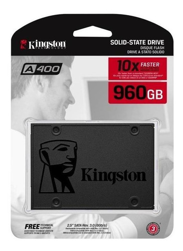 Disco Duro Ssd Solido 960gb Kingston A400 2.5´