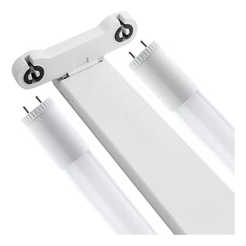 Listón Doble + 2 Tubo Led 18w  Luz Fría