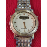 Reloj Hombre Casio Anadigital, Dorado (vintage).