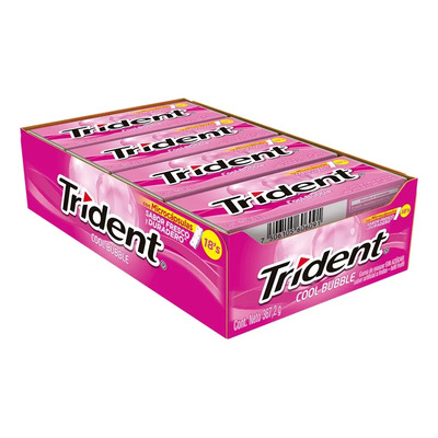 Chicles Trident Display 12 unidades Presentación Trident Tutti Frutti | MercadoLibre
