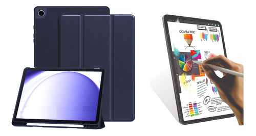 Forro Estuche Smart Case+ Paperlike Para iPad 7/8/9 Gen 10.2