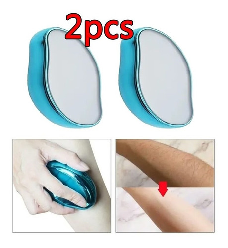 2pcs Ferramenta De Cristal Depilaçãopara Depilação Física