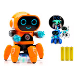 Robot Mascota Musical Bailarín Juego Eléctrico Luces Led