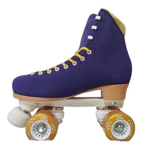 Patines Quad Morado 63mm