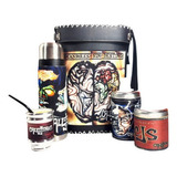 Kit De Mate Set Matero Personalizado Callejeros. Musica