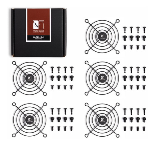 Noctua Rejilla Ventilador Na-fg1-8 Sx5 80mm Kit 5pz Premium